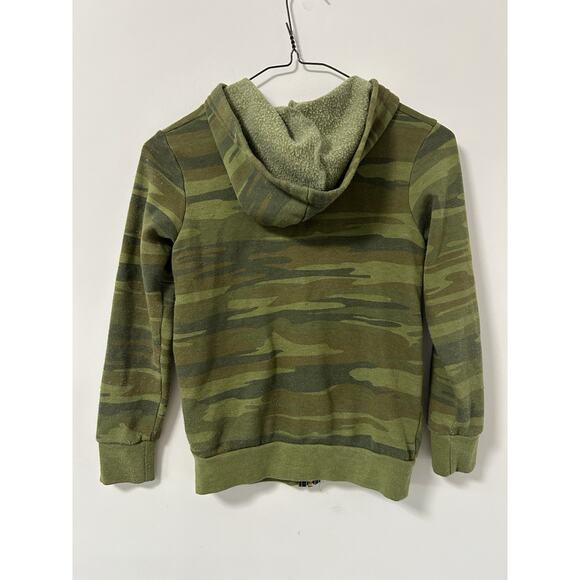 Aviator Nation Kids Rainbow Camo Full Zip Hoodie Boys Size 6 Soft Fleece Surf - Picture 5 of 9